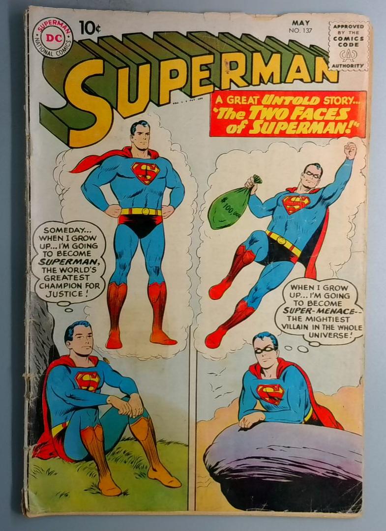 Superman #137 VG DC 1960