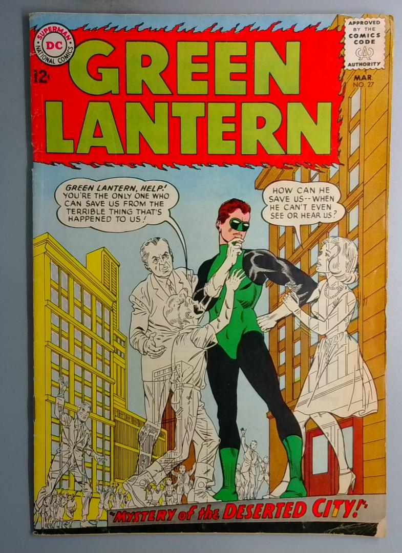 Green Lantern #27 VG DC 1964