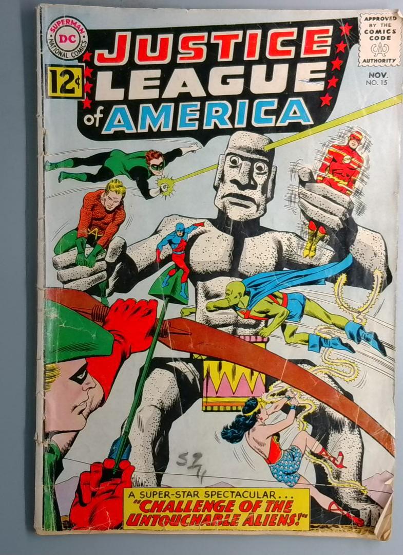 Justice League of America #15 GD+ 1st Earth-15 DC 1962