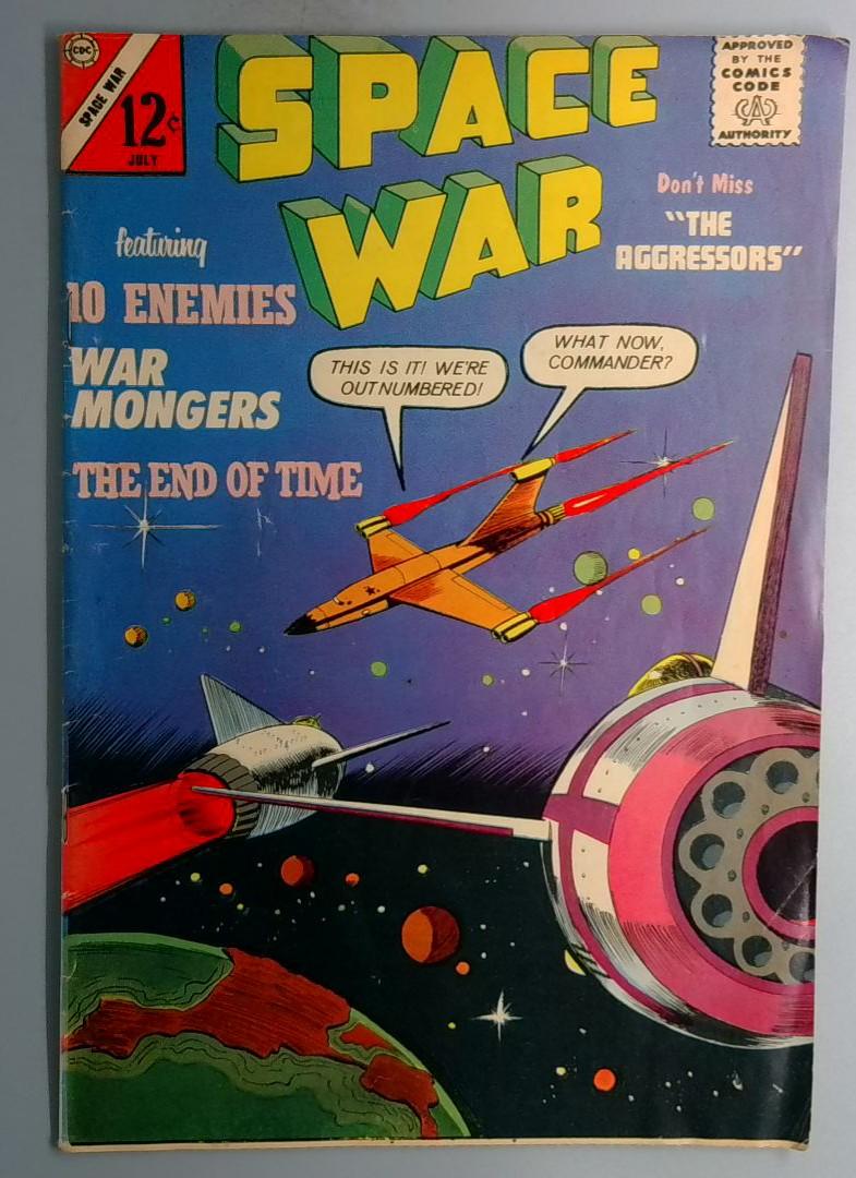 Space War #23 VG+ Charlton 1963