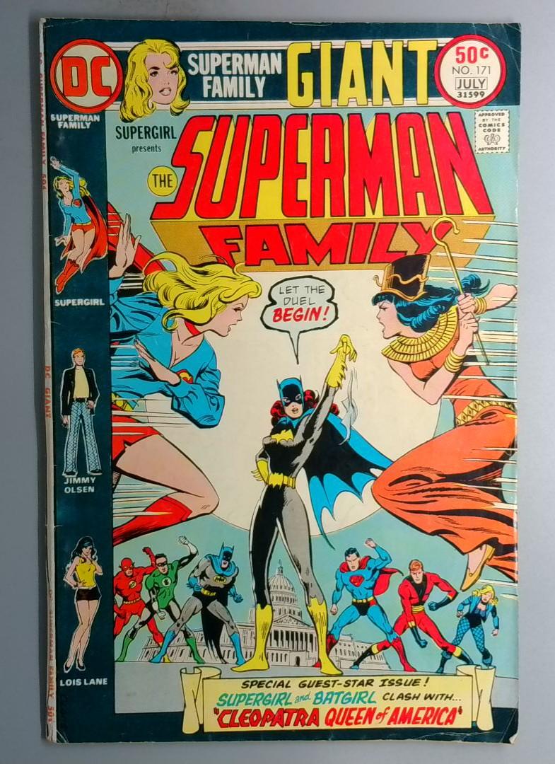 Superman Family #171 VG Batgirl, DC 1975