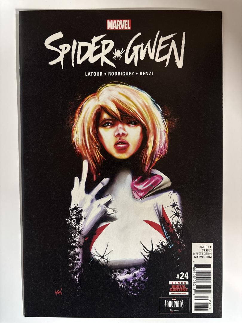 Spider-Gwen #24 NM 1st Appearance of Gwenom Marvel 2017
