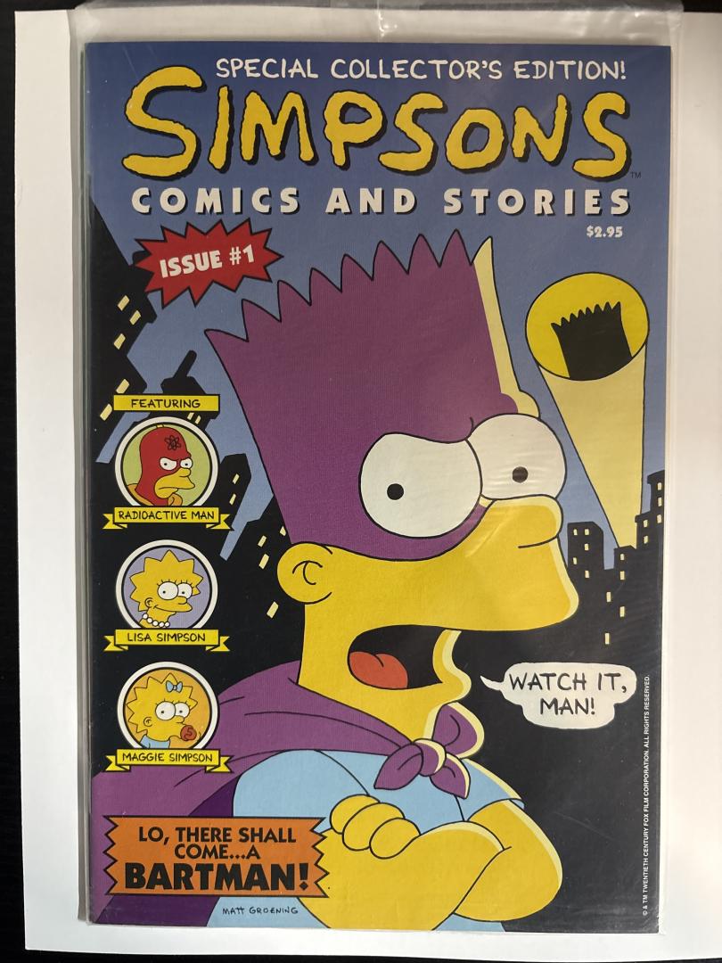 Simpsons Comics and Stories #1 Special Collector's Edition! 