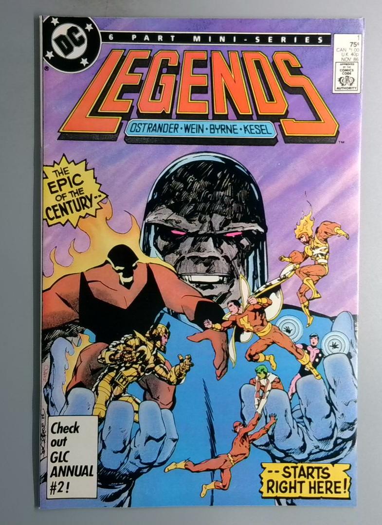 Legends #1 VF+ 1st Appearance of Amanda Waller DC 1986