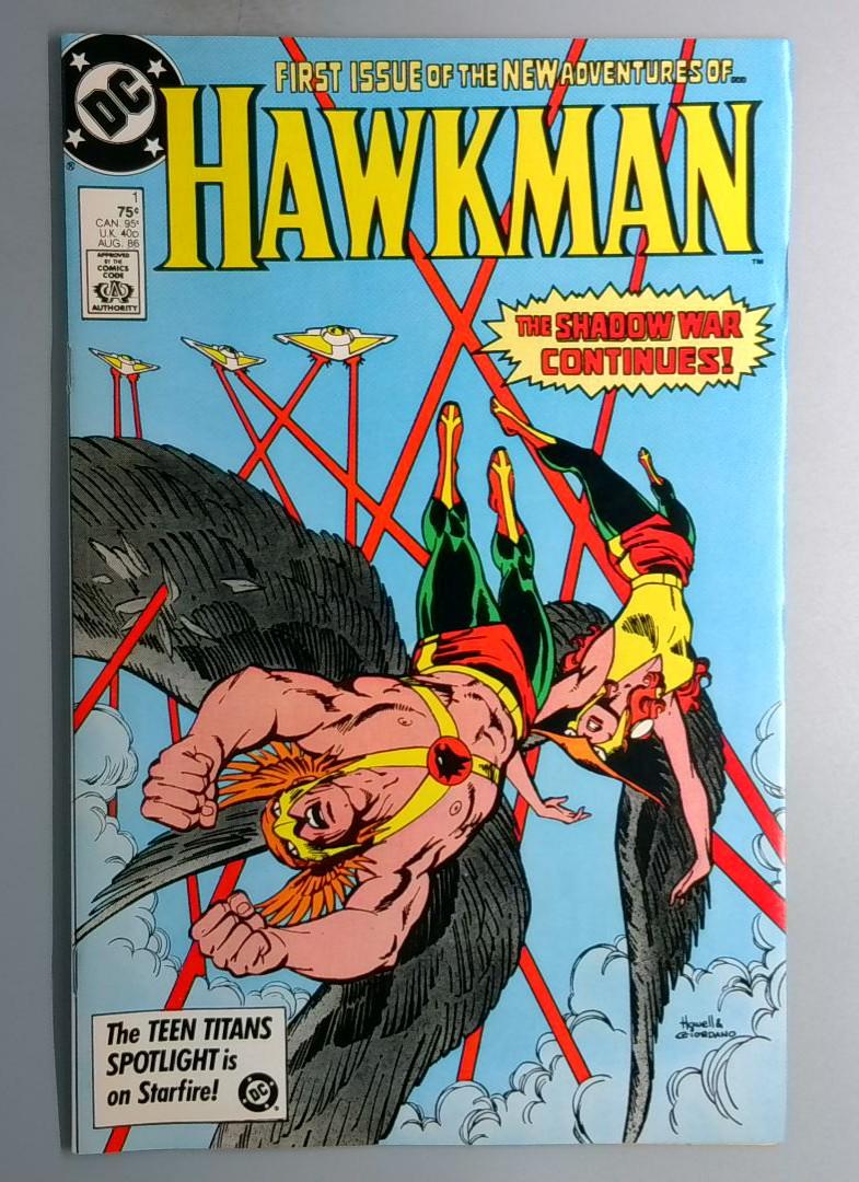 Hawkman #1 VF/NM DC 1986