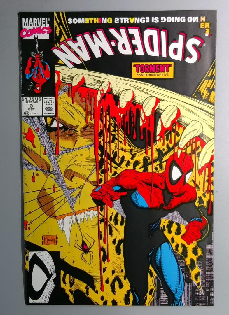 Spider-Man #3 NM Lizard Marvel 1990