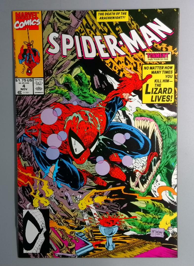 Spider-Man #4 VF- Marvel 1990