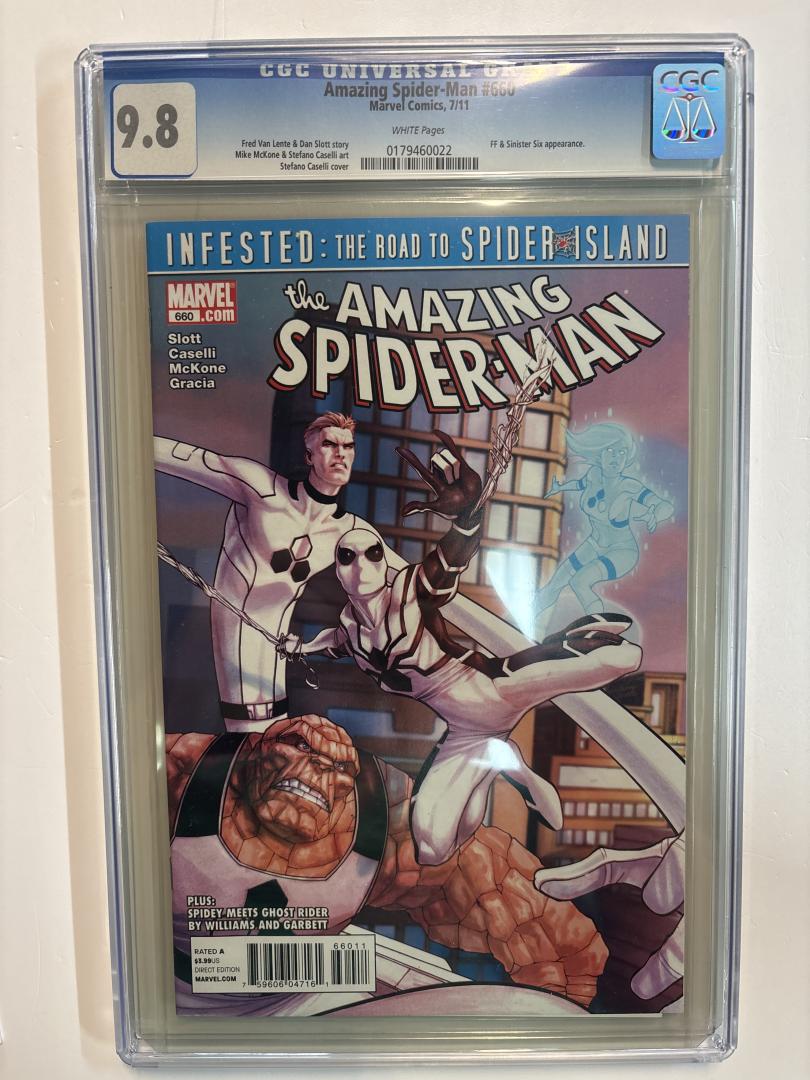 Amazing Spider-Man #660 9.8 CGC Marvel 2011