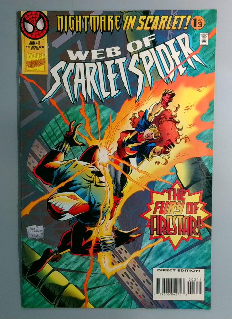 Web of Scarlet Spider #3 NM Marvel 1996