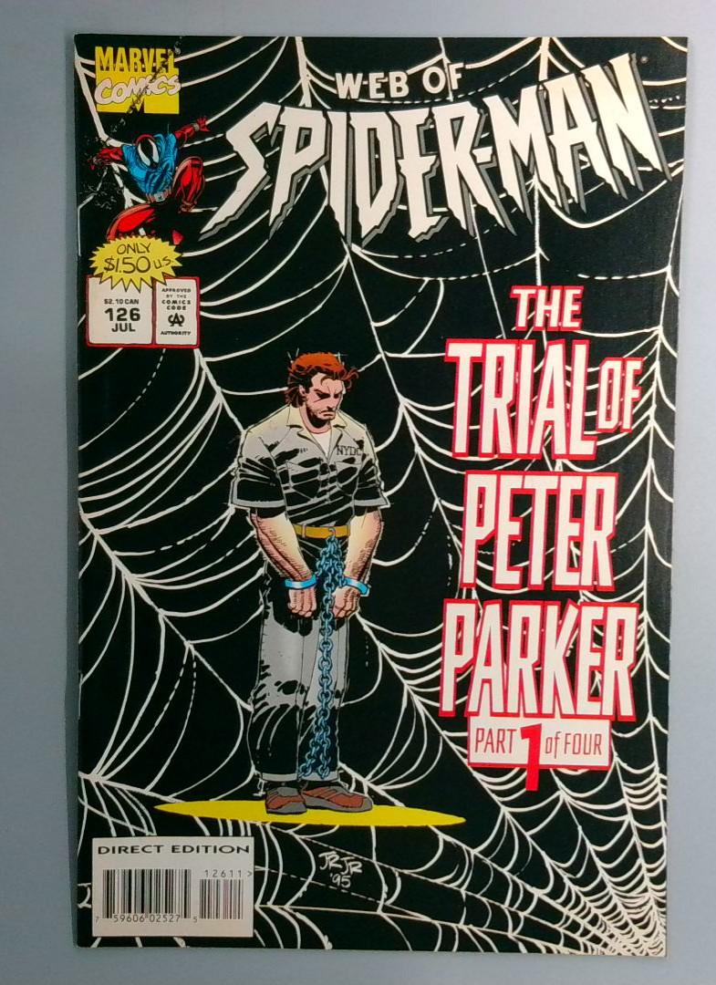 Web of Spider-Man #126 VF Marvel 1995