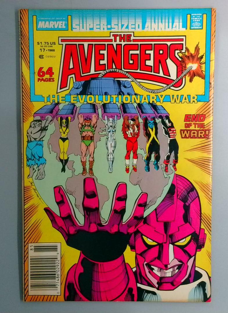 Avengers Annual #17 Newsstand Edition Marvel 1988