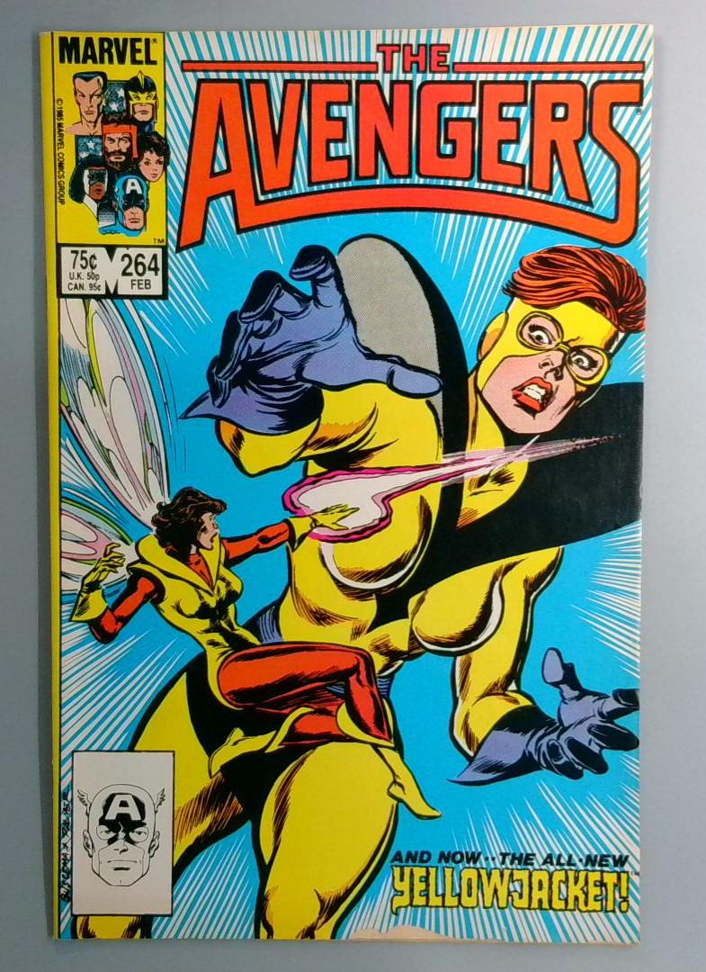 Avengers #264 1st Appearance of Rita Demara As Yellowjacket Marvel 1986