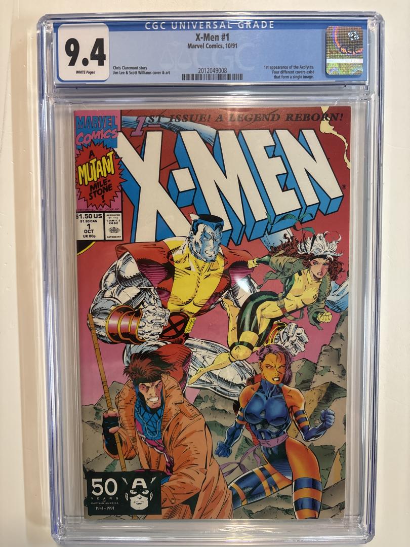 X-Men #1 9.4 CGC 1st App Acolytes Marvel 1991