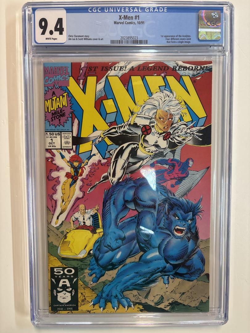 X-Men #1 9.4 CGC 1st App Acolytes Marvel 1991