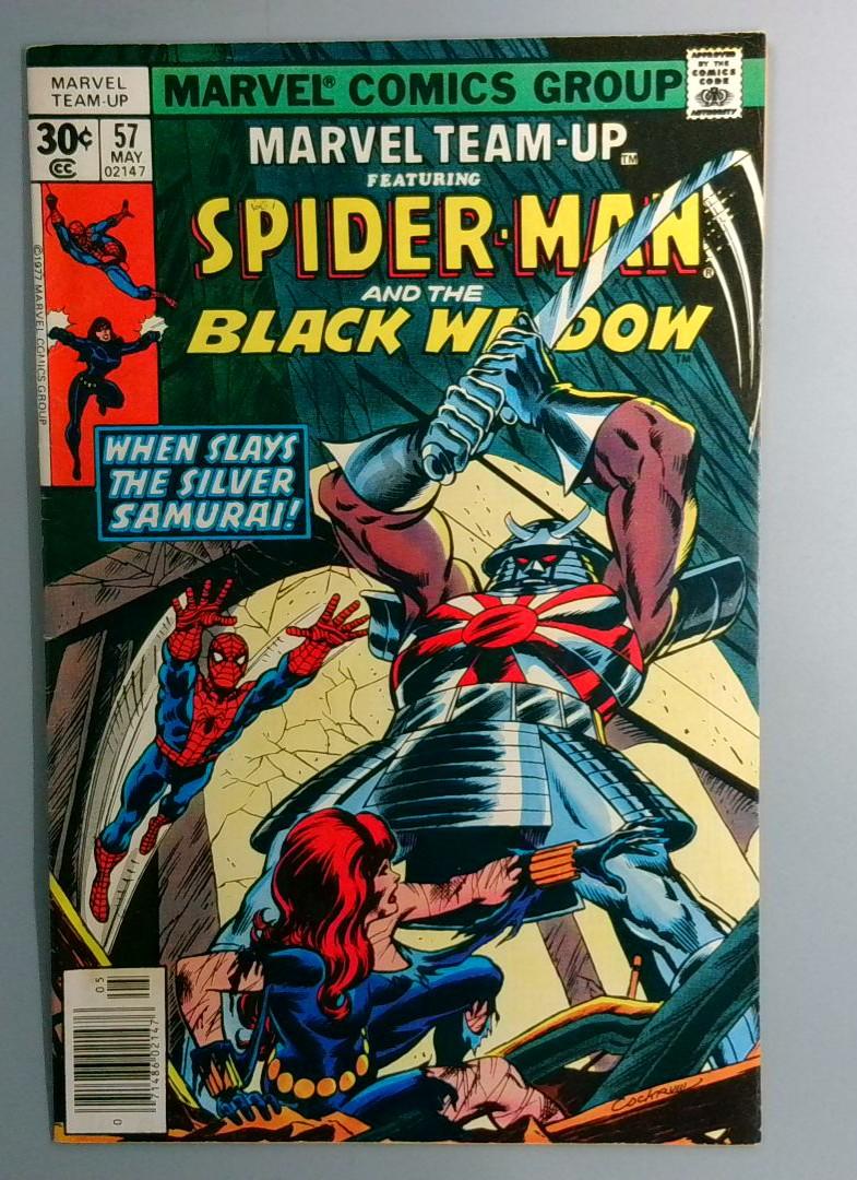 Marvel Team-Up #57 Black Widow Team-Up Marvel 1977