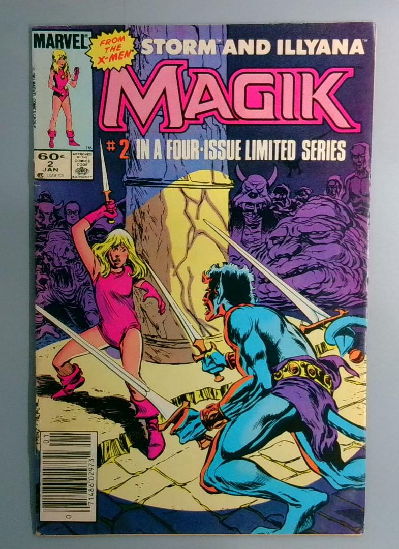 Magik #2 Newsstand Edition Marvel 1984
