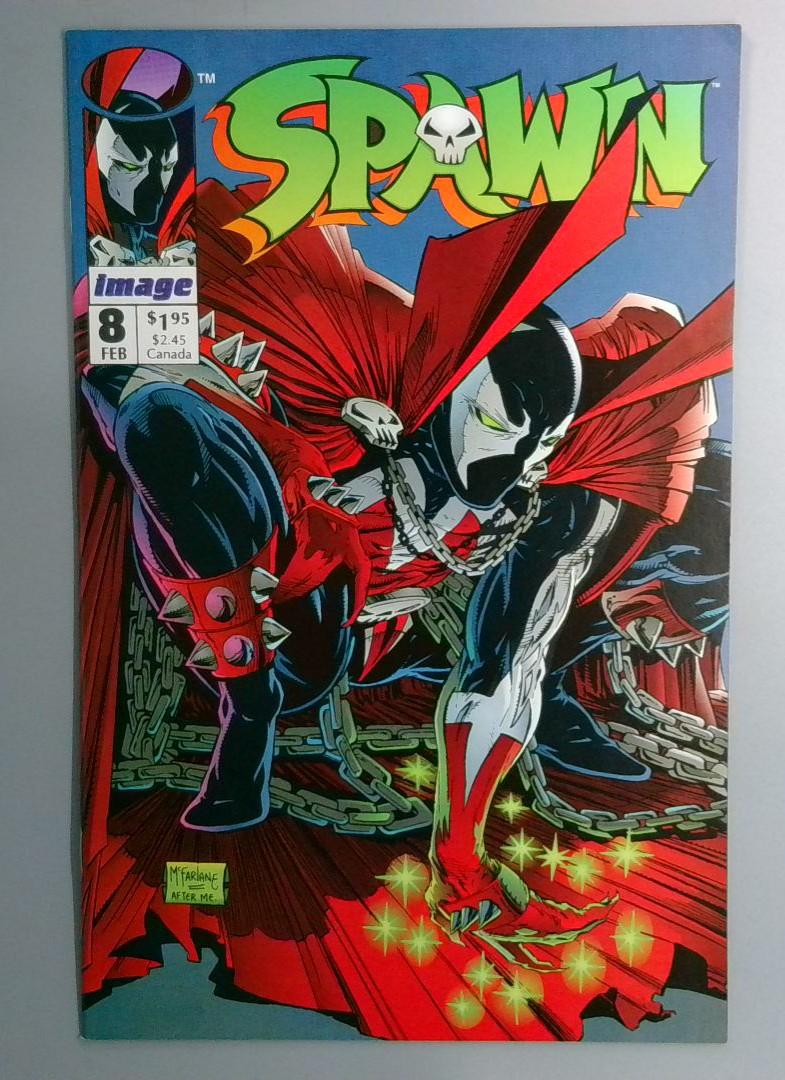 Spawn #8 Spider-Man #1 Homage Cover Image 1993