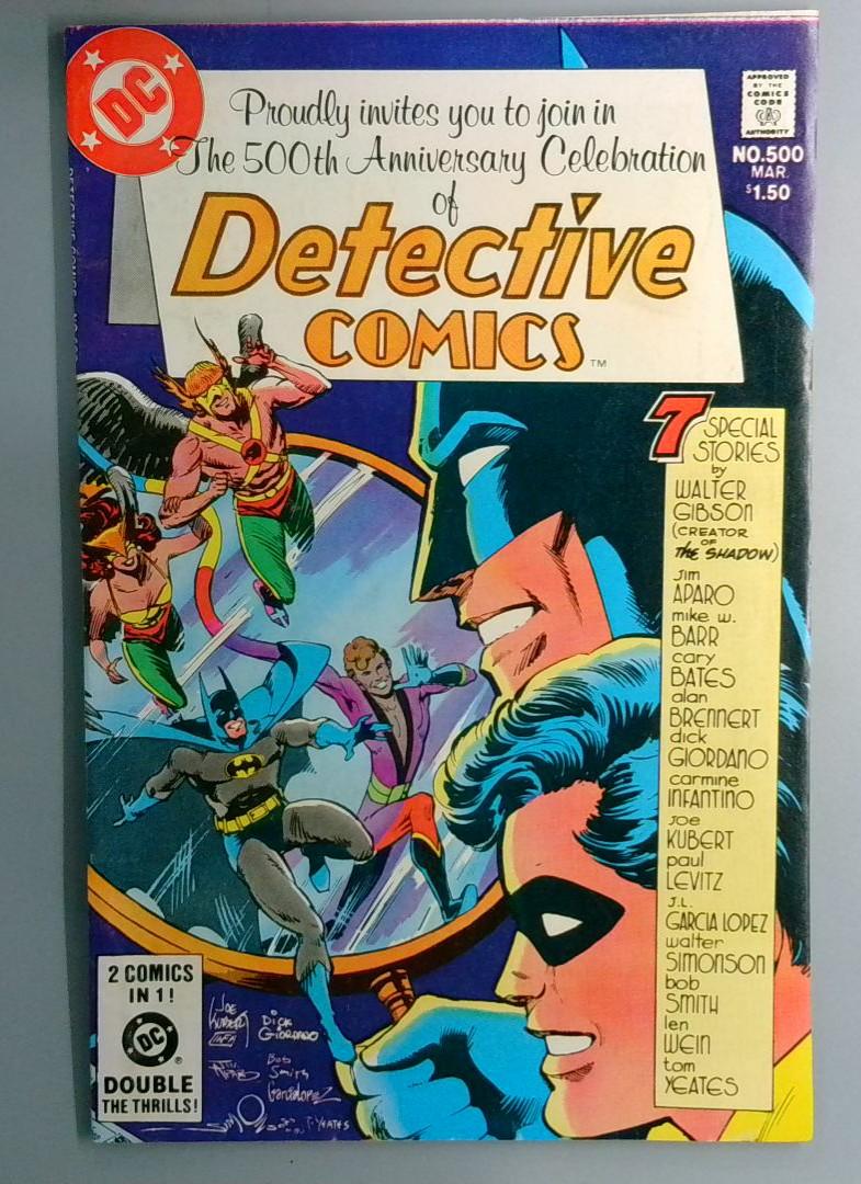 Detective Comics #500 VF Batman Origin Retold Direct Edition DC 1981