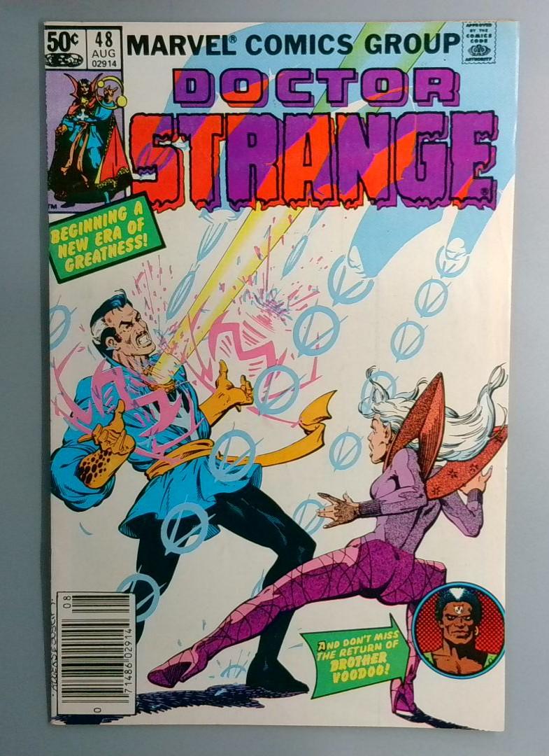 Doctor Strange #48 1st Meeting Between Dr. Strange and Brother Voodoo Marvel 198