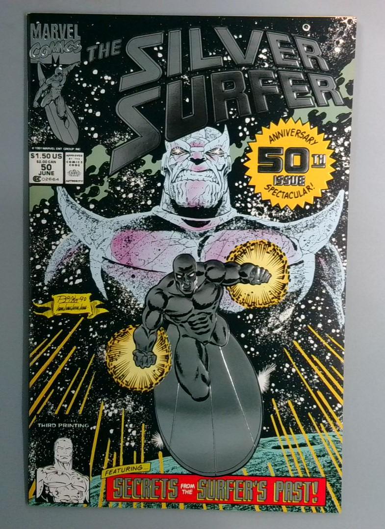 Silver Surfer #50 VF+ 3rd Print Marvel 1991