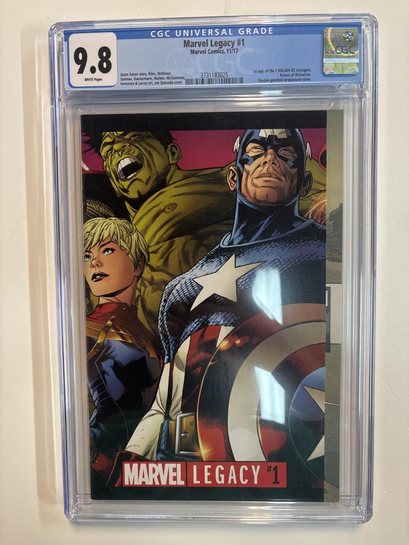 Marvel Legacy #1 9.8 CGC 1st Appearance of Starbrand Marvel 2017