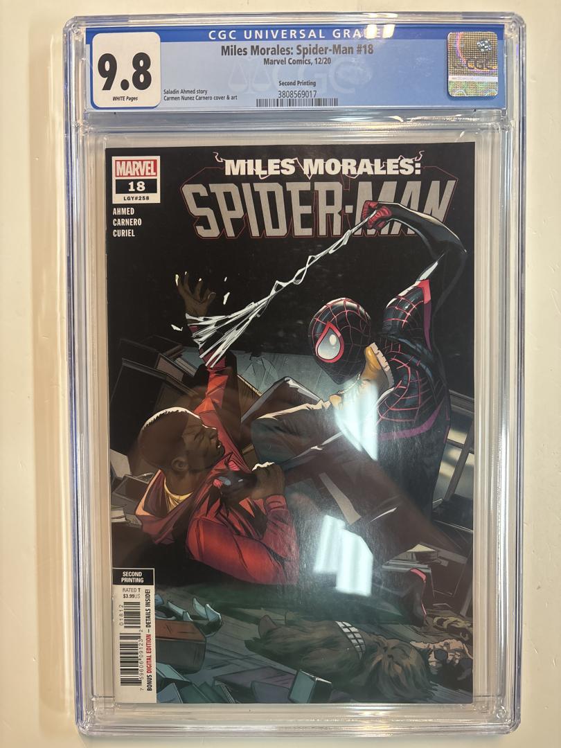 Miles Morales: Spider-Man #18 CGC 9.8 Marvel 2020