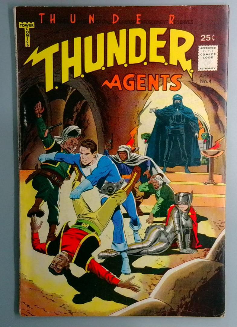 Thunder Agents #4 FN+ Tower Comics 1966