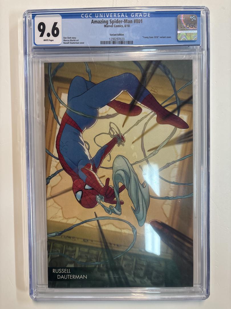 Amazing Spider-Man #801 9.6 CGC Variant Edition CGC 9.6 Marvel 2018