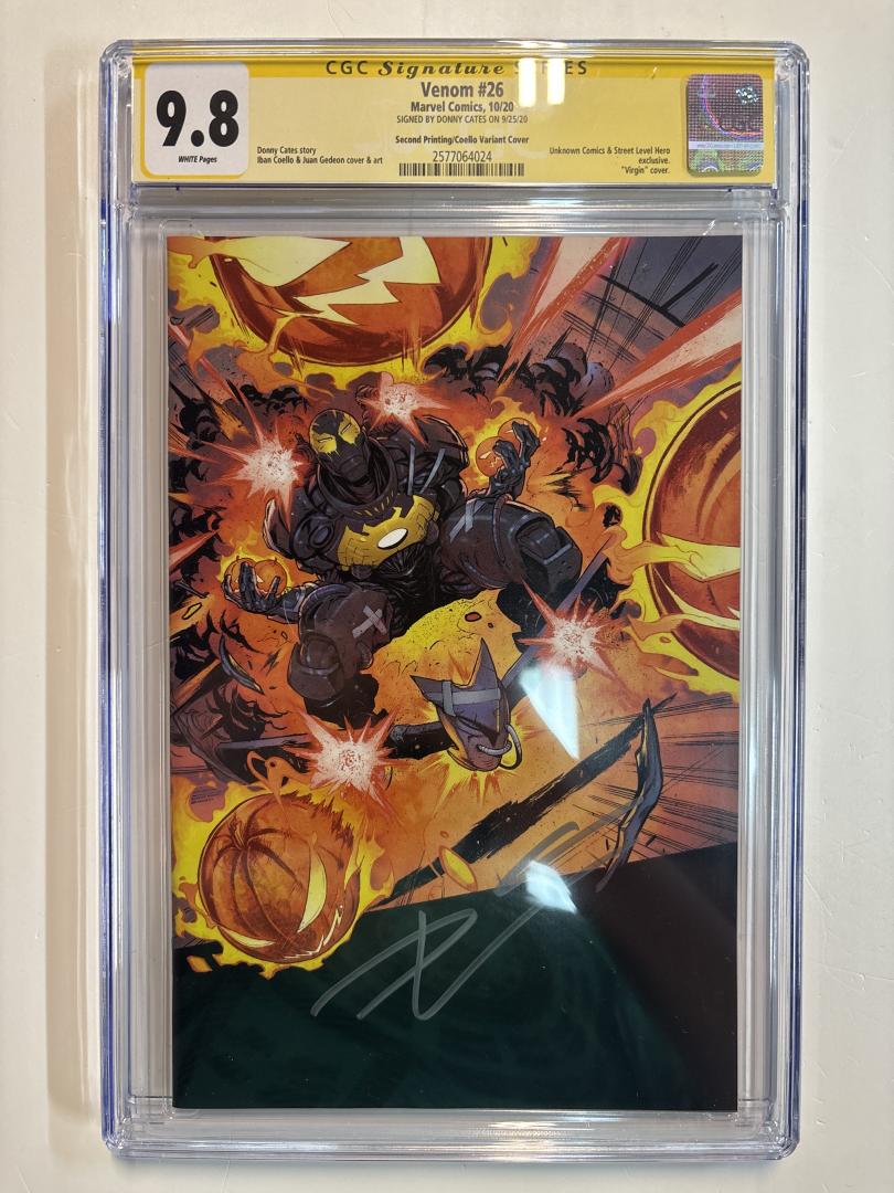 Venom #26 CGC Signature Series 9.8 Marvel 2020