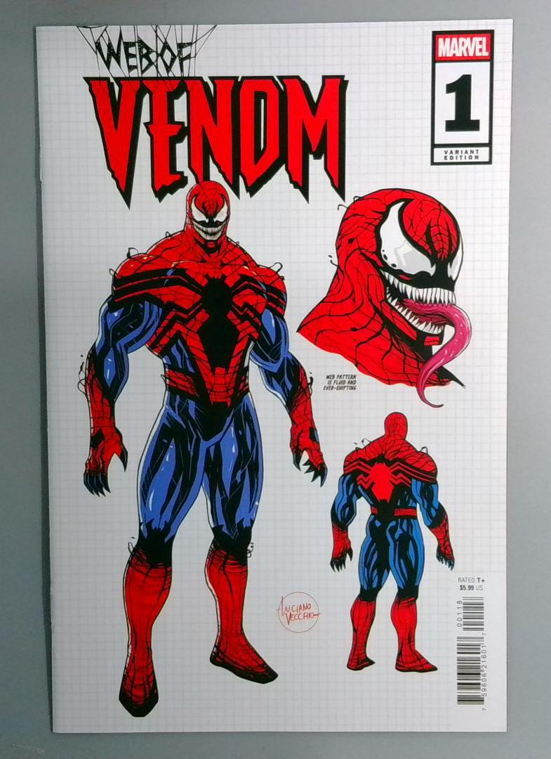 Web of Venom #1 NM Variant Edition Marvel 2026