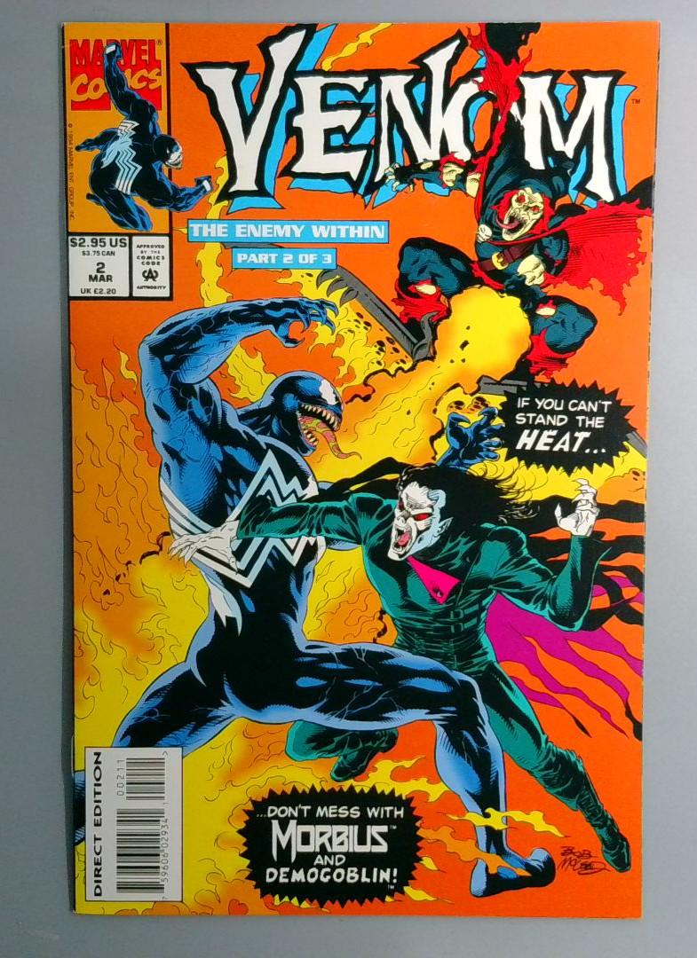 Venom: the Enemy Within #2 NM Marvel 1994