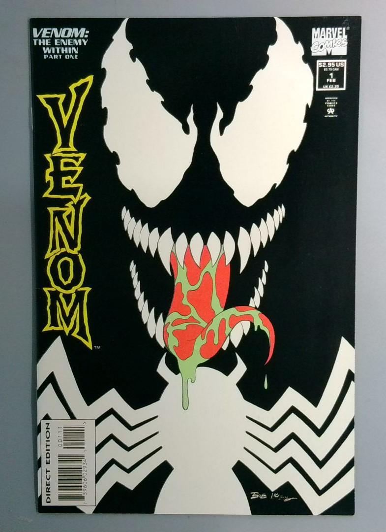 Venom: the Enemy Within #1 VF Glow-In-The-Dark Cover Marvel 1994