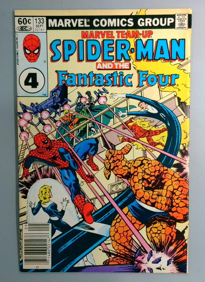 Marvel Team-Up #133 VF- Fantastic Four Newsstand Marvel 1983