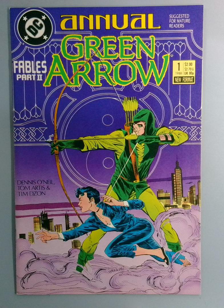Green Arrow Annual #1 NM DC 1988