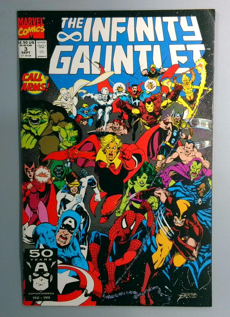 Infinity Gauntlet #3 VF/NM Marvel 1991