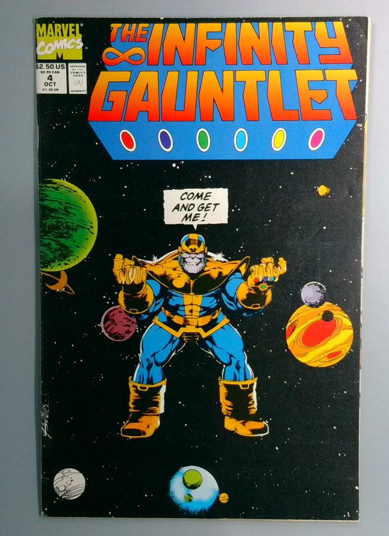 Infinity Gauntlet #4 Direct Edition Marvel 1991
