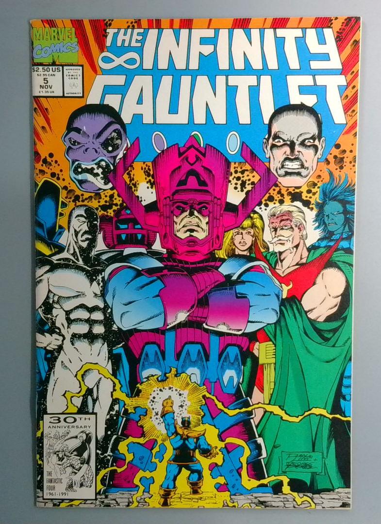 Infinity Gauntlet #5 Direct Edition Marvel 1991