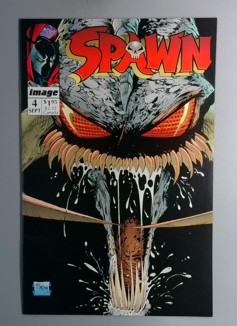 Spawn #4 VF/NM Image September 1992
