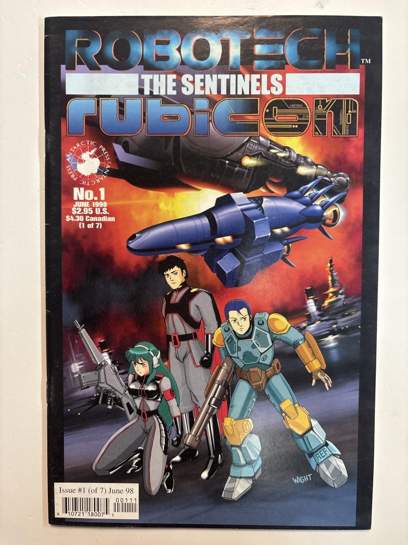 Robotech The Sentinels Rubicon #1 FN Antarctic Press 1998