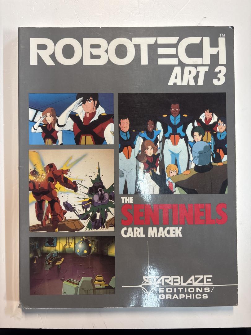Robotech Art 3 The Sentinels Carl Macek Arblaze Editions Graphics