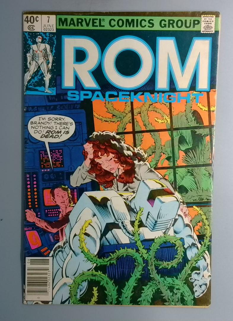 Rom #7 Newsstand Edition Marvel 1980