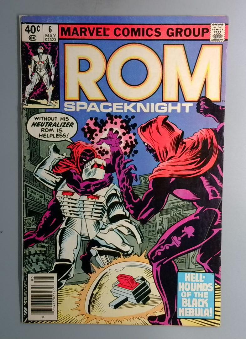 Rom #6 Newsstand Edition Marvel 1980