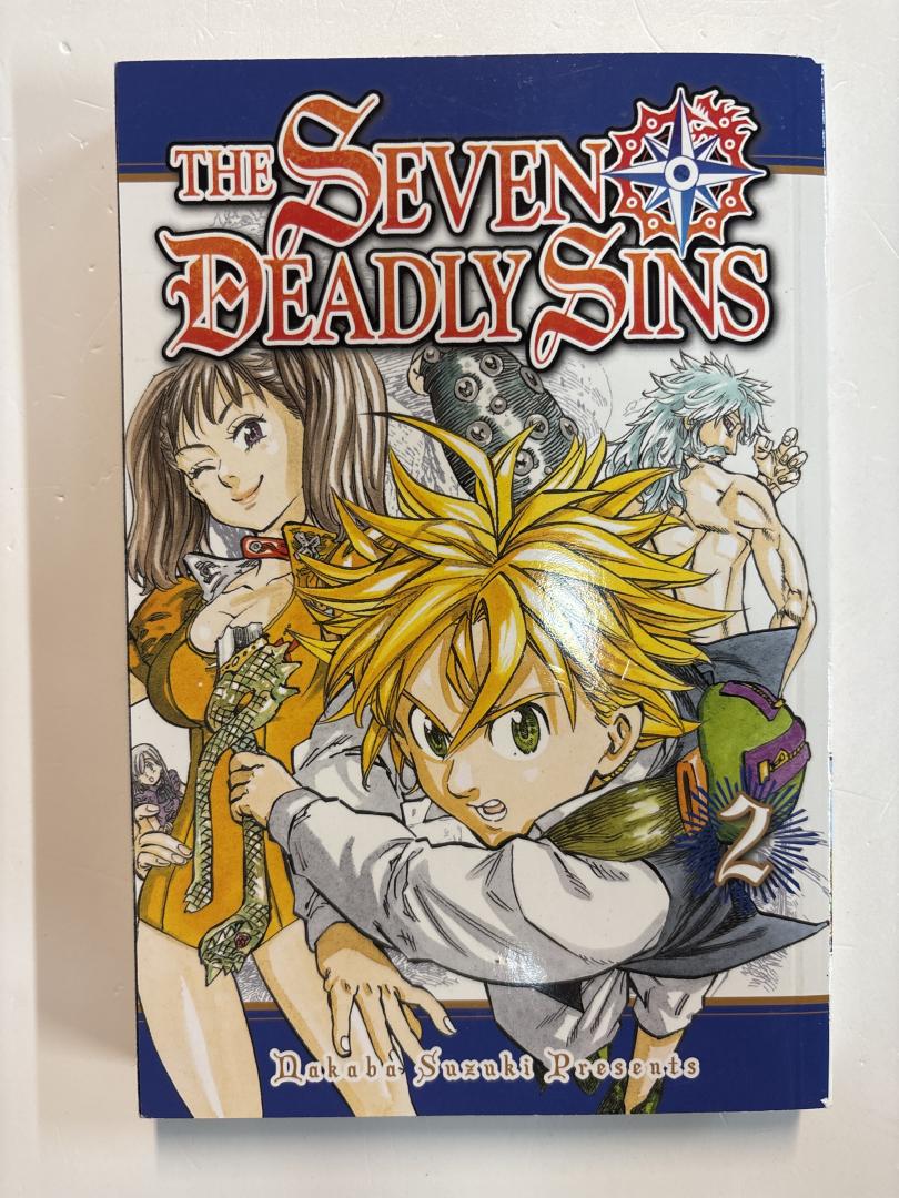 The Seven Deadly Sins VOL 2 Nakaba Suzuki Presents 