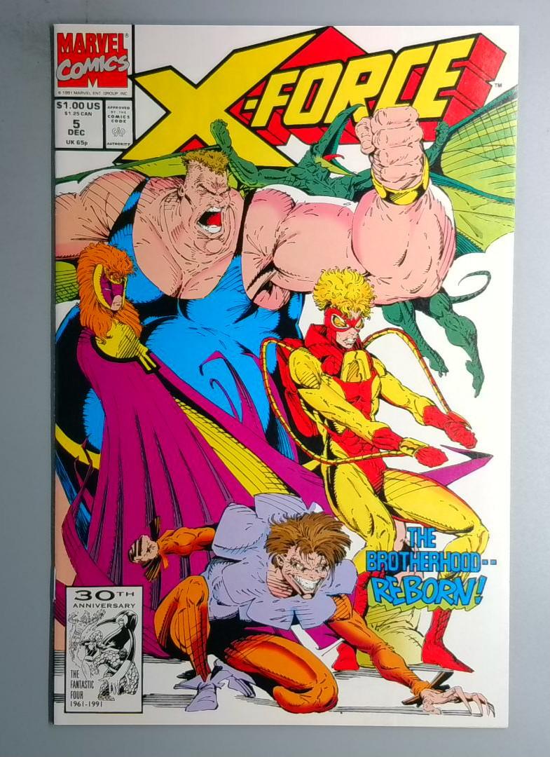 X-Force #5 NM 1st Full Appearance of Tyler Dayspring Marvel 1991