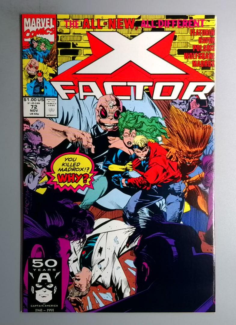 X-Factor #72 NM Marvel 1991