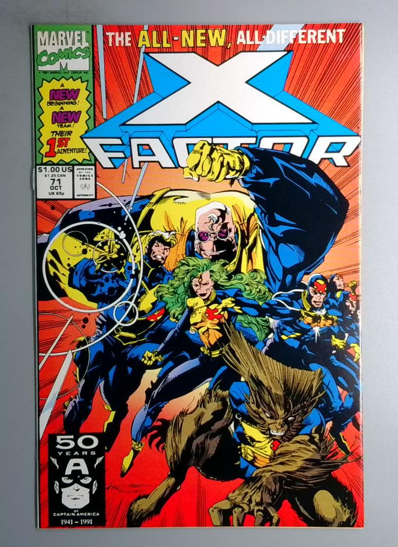 X-Factor #71 NM New Team Marvel 1991