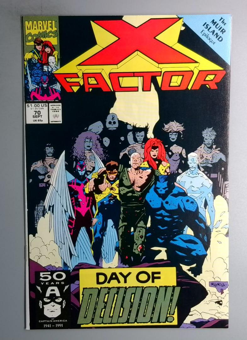 X-Factor #70 NM Mike Mignola Marvel 1991