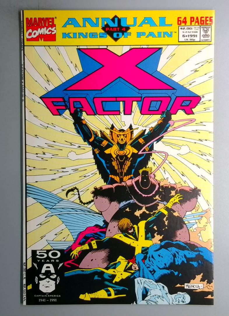 X-Factor Annual #6 VF/NM Marvel 1991