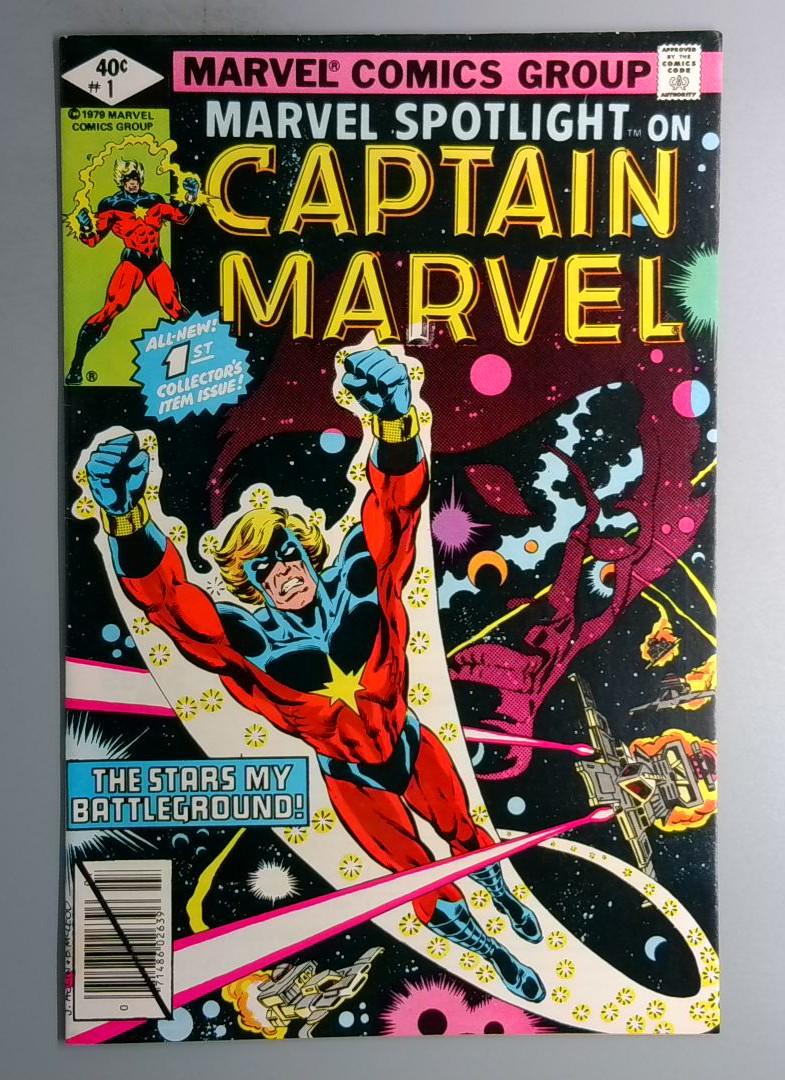 Marvel Spotlight #1 Captain Marvel Marvel 1979