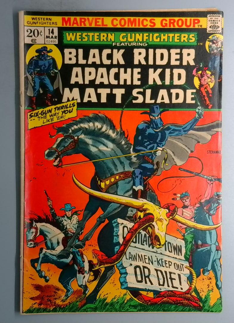 Western Gunfighters #14 VG/FN Marvel Comics 1973